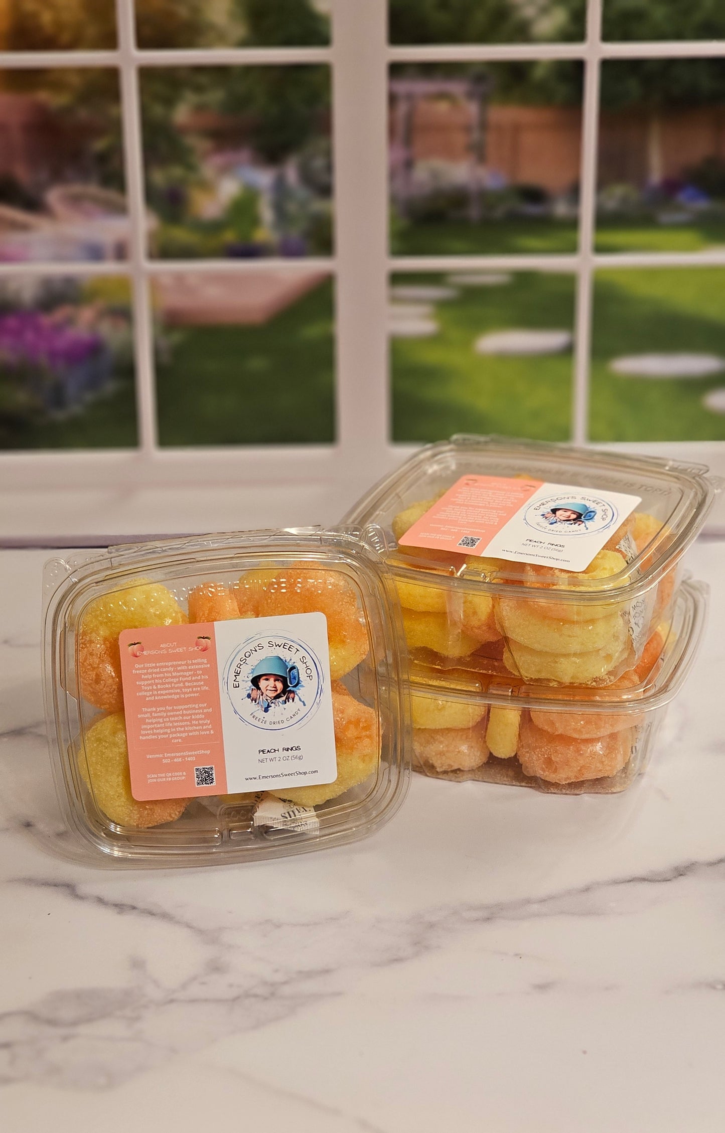 Peach Rings (Freeze Dried)