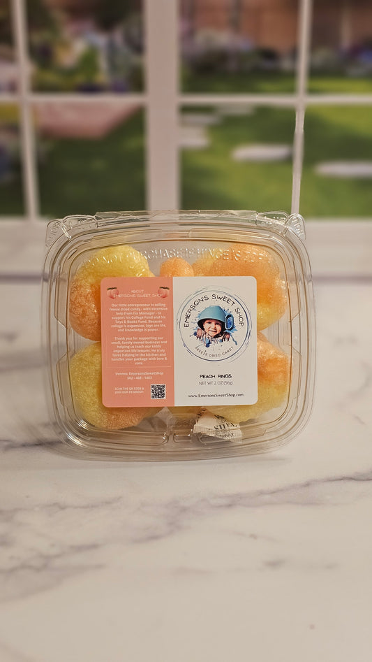 Peach Rings (Freeze Dried)