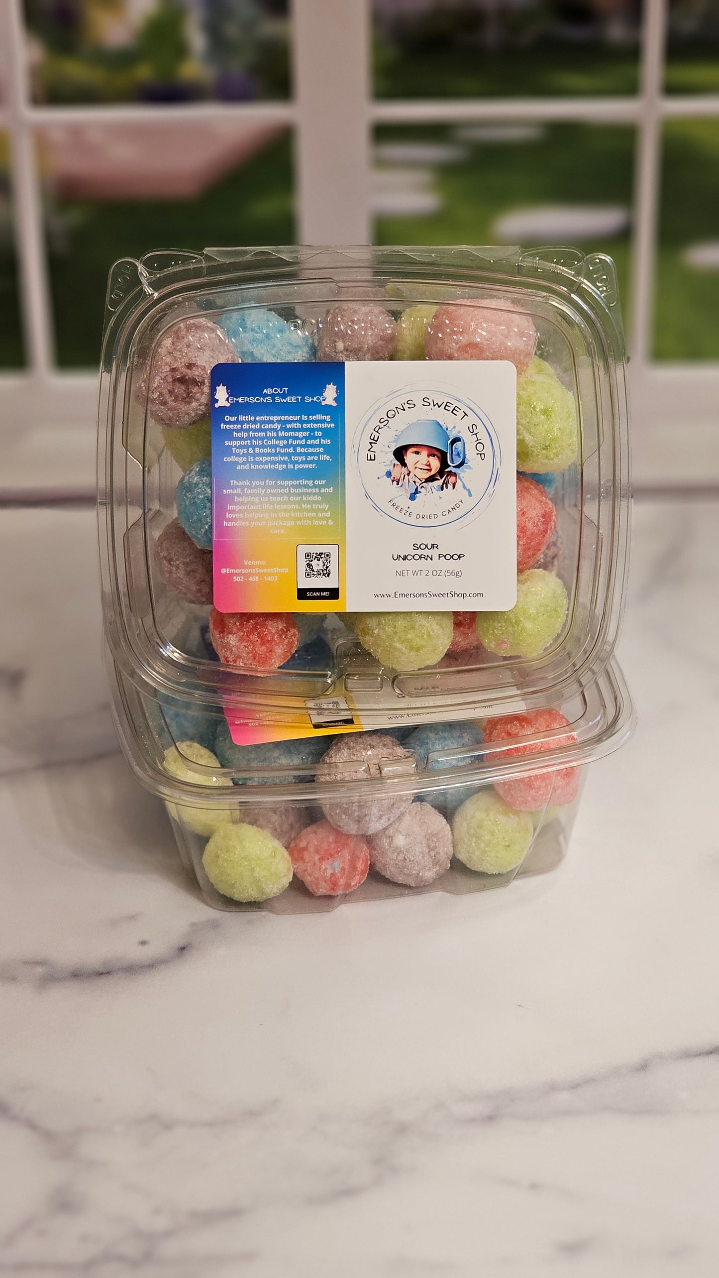 Sour Unicorn Poop (Freeze Dried)