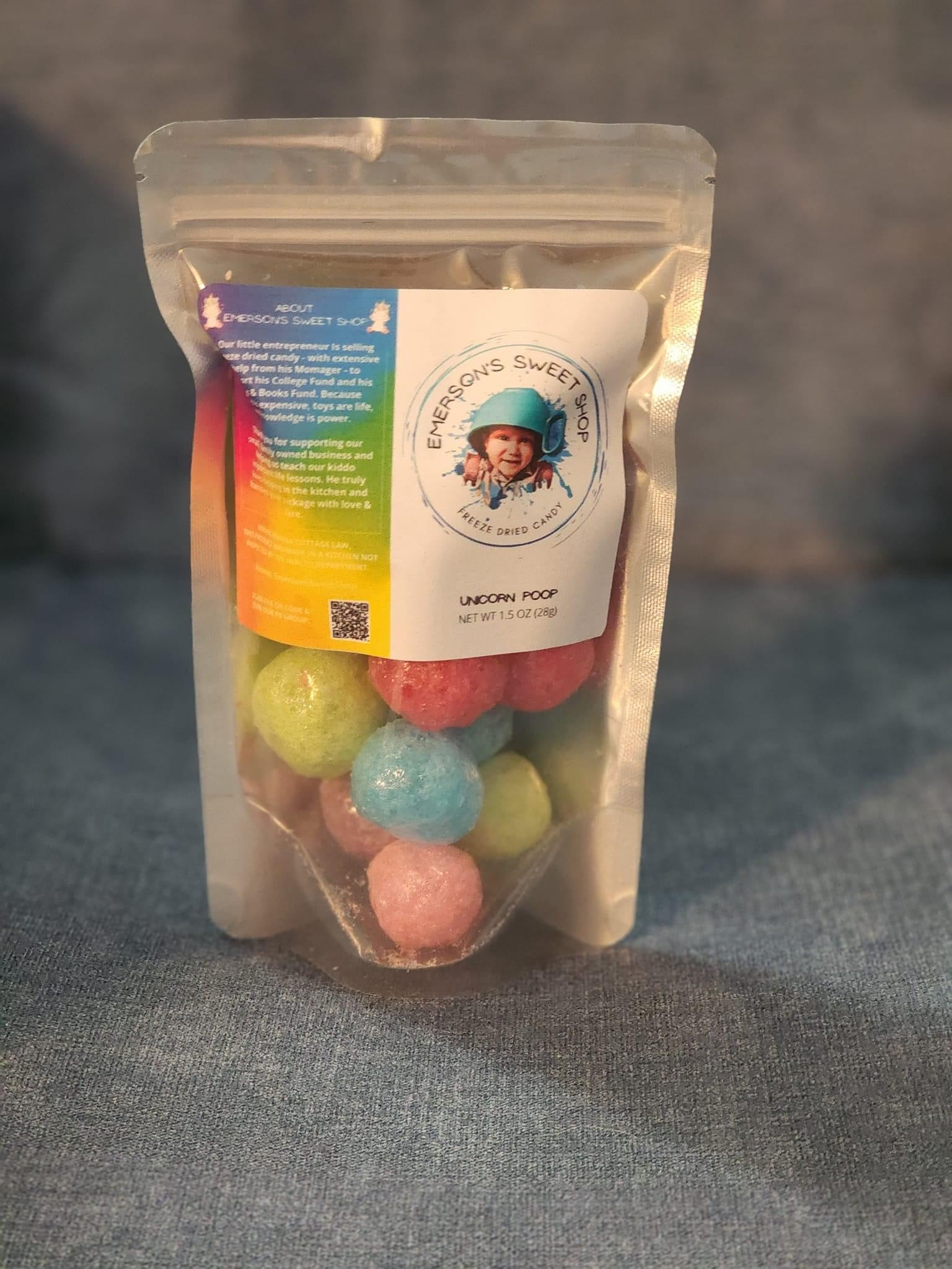 Freeze Dried Candy, Unicorn Horns 